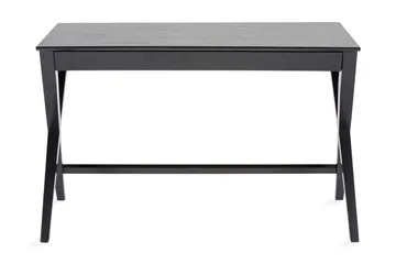 Brixer Skrivebord 120 cm med Oppbevaringsskuff - Natur/Svart - Møbler - Bord - Kontorbord - Skrivebord