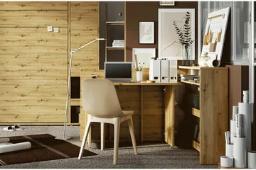 Brown - Møbler - Bord - Kontorbord - Skrivebord - Hjørneskrivebord