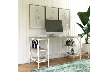 Cambridge Skrivebord 152 cm Brun - Dorel Home - Møbler - Bord - Kontorbord - Skrivebord