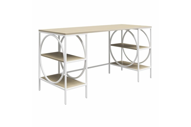 Cambridge Skrivebord 152 cm Brun - Dorel Home - Møbler - Bord - Kontorbord - Skrivebord