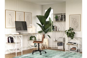 Cambridge Skrivebord 152 cm Brun - Dorel Home - Møbler - Bord - Kontorbord - Skrivebord