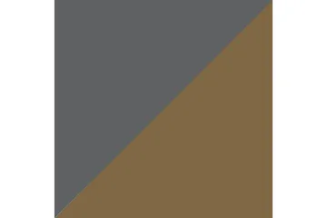 Camila Skrivebord 106cm m Oppbevaring 2 Skuffer Grafitgrå/Me - CosmoLiving - Møbler - Bord - Kontorbord - Skrivebord