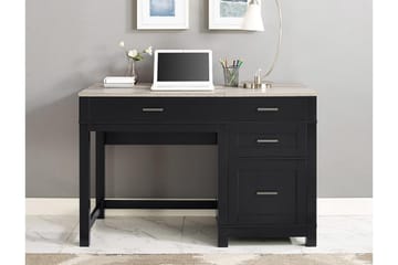 Carver Skrivebord 120 cm Svart - Dorel Home - Møbler - Bord - Kontorbord - Skrivebord