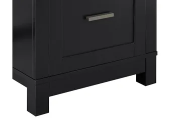 Carver Skrivebord 120 cm Svart - Dorel Home - Møbler - Bord - Kontorbord - Skrivebord