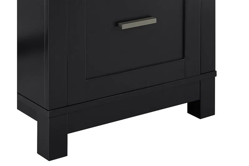 Carver Skrivebord 120 cm Svart - Dorel Home - Møbler - Bord - Kontorbord - Skrivebord