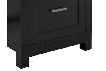 Carver Skrivebord 120 cm Svart - Dorel Home - Møbler - Bord - Kontorbord - Skrivebord