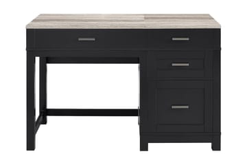 Carver Skrivebord 120 cm Svart - Dorel Home - Møbler - Bord - Kontorbord - Skrivebord