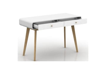 Skrivebord Cassie Hvit/Hvit - Hvit/Hvit - Møbler - Bord - Kontorbord - Skrivebord