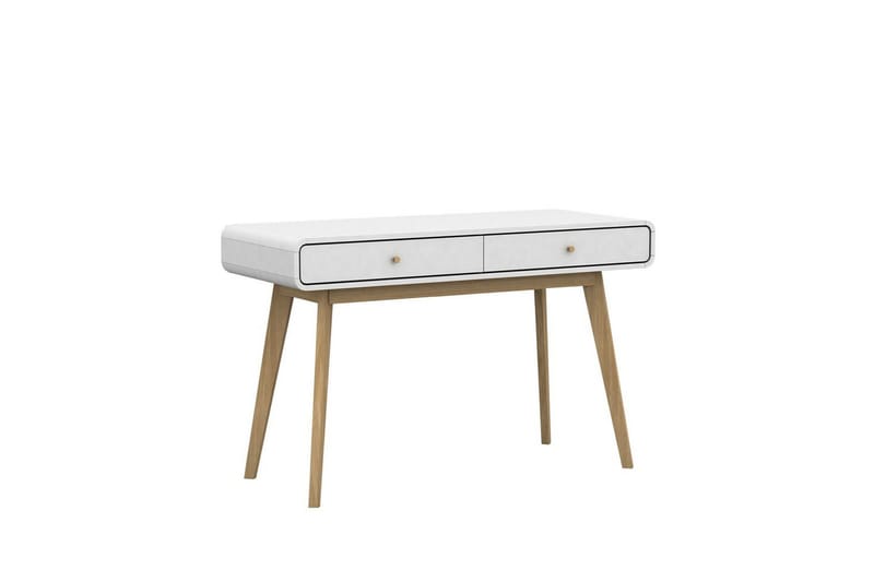 Skrivebord Cassie Hvit/Hvit, Hvit/Hvit
