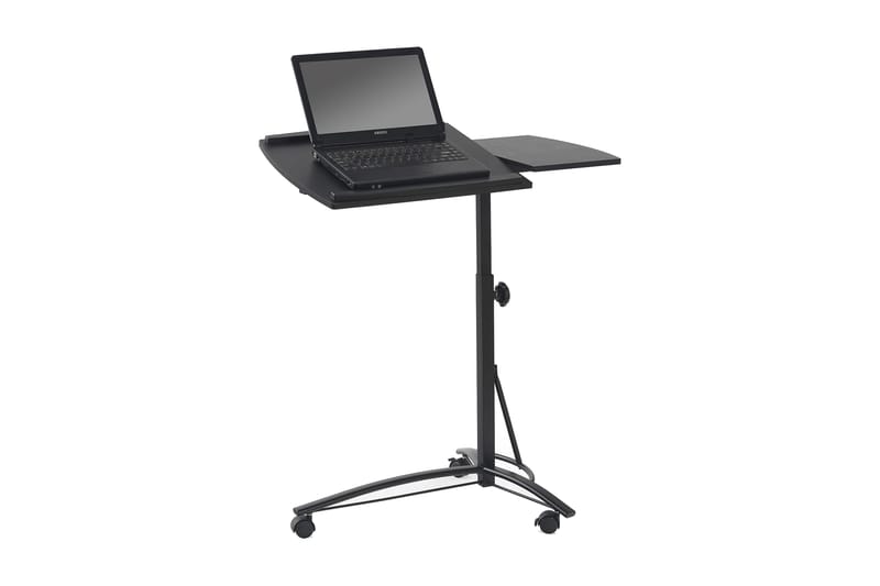 Databord Exmouth 73 cm - Svart - Skrivebord - Hev og senkbart skrivebord - Databord & PC bord