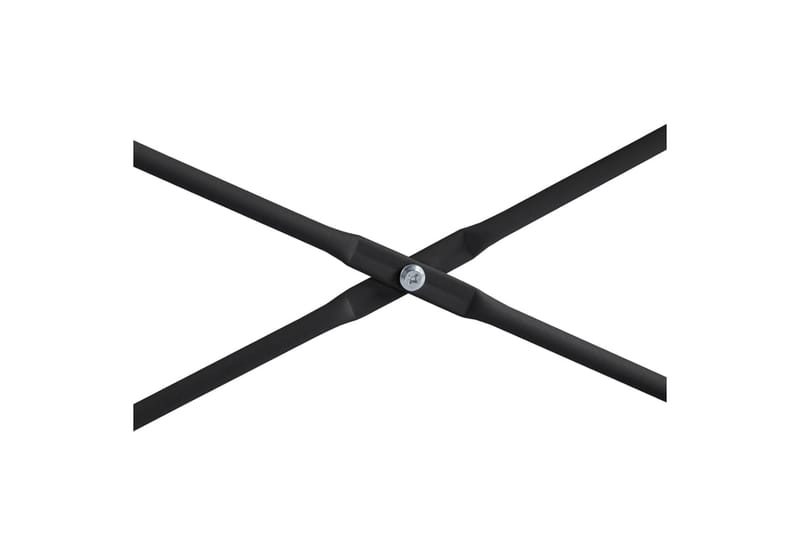 Databord svart og eik 110x60x138 cm sponplate - Brun - Skrivebord - Databord & PC bord