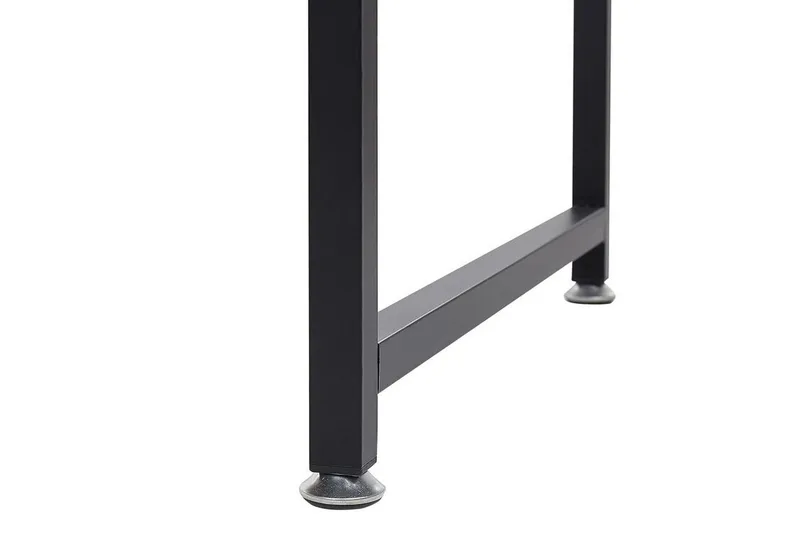 Dese Skrivebord 120 cm med Oppbevaring - Mørket Tre/Hvit - Møbler - Bord - Kontorbord - Skrivebord