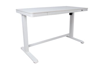 Ergo Bord Hvit - Møbler - Bord - Kontorbord - Skrivebord