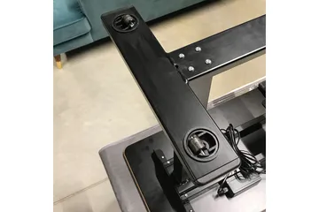 Ergo Skrivebord Justerbar Svart - Møbler - Bord - Kontorbord - Skrivebord