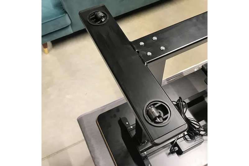 Ergo Skrivebord Justerbar Svart - Møbler - Bord - Kontorbord - Skrivebord