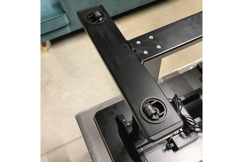Ergo Skrivebord Justerbar Svart - Møbler - Bord - Kontorbord - Skrivebord