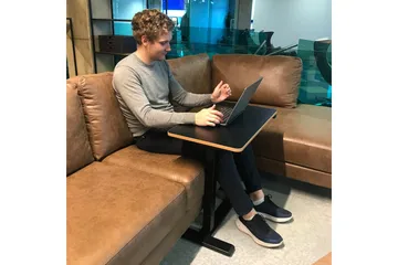 Ergo Skrivebord Justerbar Svart - Møbler - Bord - Kontorbord - Skrivebord