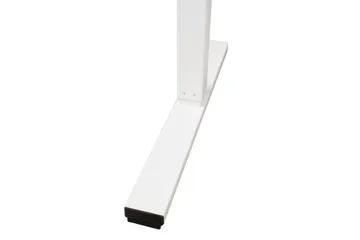 Ergo Skrivebord med 1 motor 120x60 cm Hvit/Eik - Møbler - Bord - Kontorbord - Skrivebord