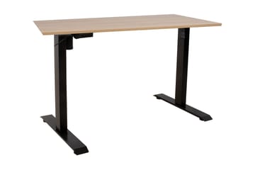 Ergo Skrivebord med en motor 160x80 cm Svart - Møbler - Bord - Kontorbord - Skrivebord