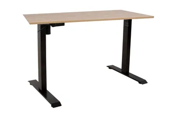 Ergo Skrivebord med motor 140x70 cm Sort - Møbler - Bord - Kontorbord - Skrivebord