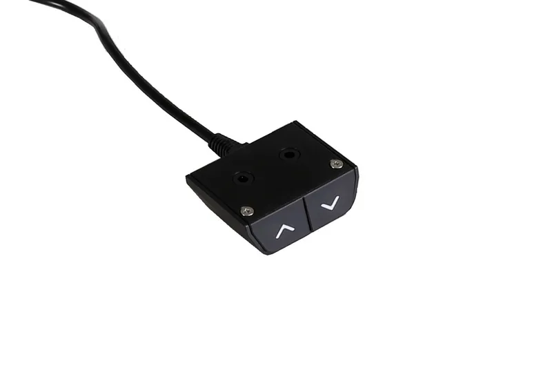 Ergosum 1 Skrivebord 140 cm Hev- og Senkbart Elektrisk - Svart - Møbler - Bord - Kontorbord - Skrivebord