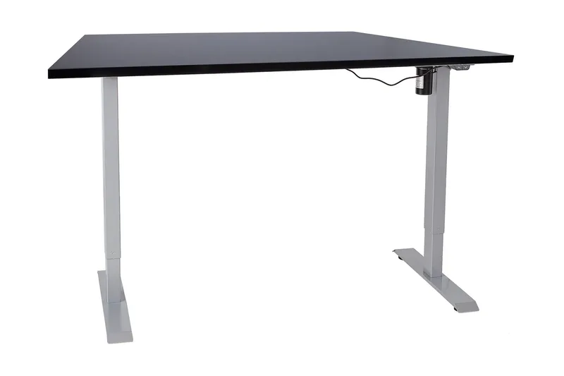Ergosum 1 Skrivebord 140 cm Hev- og Senkbart Elektrisk, Svart