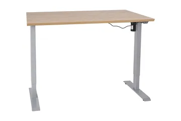 Ergosum 1 Skrivebord 140 cm Hev- og Senkbart - Tre/Natur - Møbler - Bord - Kontorbord - Skrivebord
