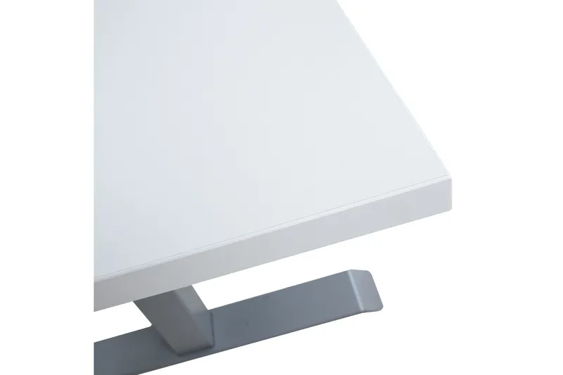 Ergosum 1 Skrivebord 160 cm Hev- og Senkbart Elektrisk - Gråhvit - Møbler - Bord - Kontorbord - Skrivebord