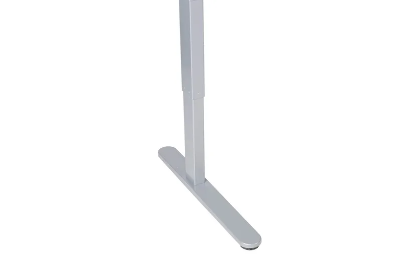 Ergosum Skrivebord 140 cm Hev- og Senkbart - Grå/Hvit - Møbler - Bord - Kontorbord - Skrivebord
