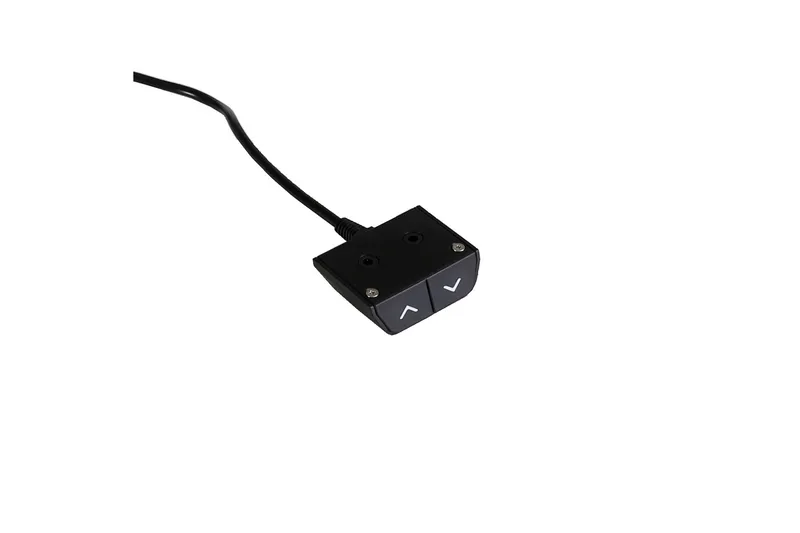 Ergosum Skrivebord 140 cm Hev- og Senkbart - Grå/Hvit - Møbler - Bord - Kontorbord - Skrivebord