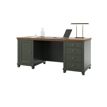 Skrivebord Evora 1 dør med 4 skuffer - Møbler - Bord - Kontorbord - Skrivebord