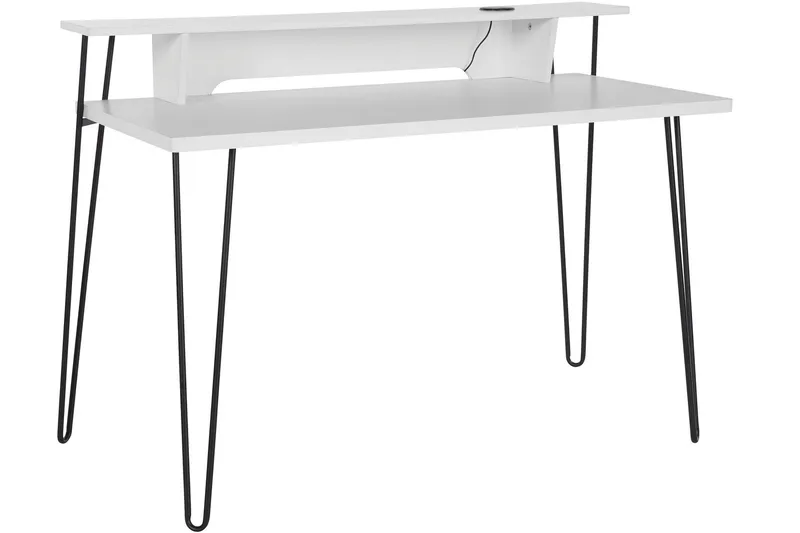 Fornellas Skrivebord 115 cm - Hvit - Møbler - Bord - Kontorbord - Skrivebord