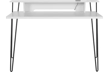 Fornellas Skrivebord 115 cm - Hvit - Møbler - Bord - Kontorbord - Skrivebord