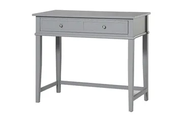 Franklin Skrivebord 90 cm med Oppbevaringsskuff Grå - Dorel Home - Møbler - Bord - Kontorbord - Skrivebord