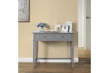 Franklin Skrivebord 90 cm med Oppbevaringsskuff Grå - Dorel Home - Møbler - Bord - Kontorbord - Skrivebord