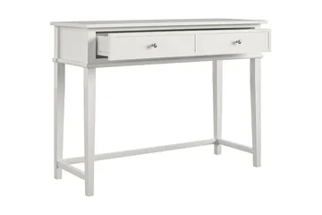Franklin Skrivebord 90 cm med Oppbevaringsskuff Hvit - Dorel Home - Møbler - Bord - Kontorbord - Skrivebord