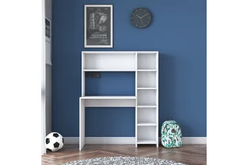 Freal Skrivebord 113 cm - Hvit - Møbler - Bord - Kontorbord - Skrivebord