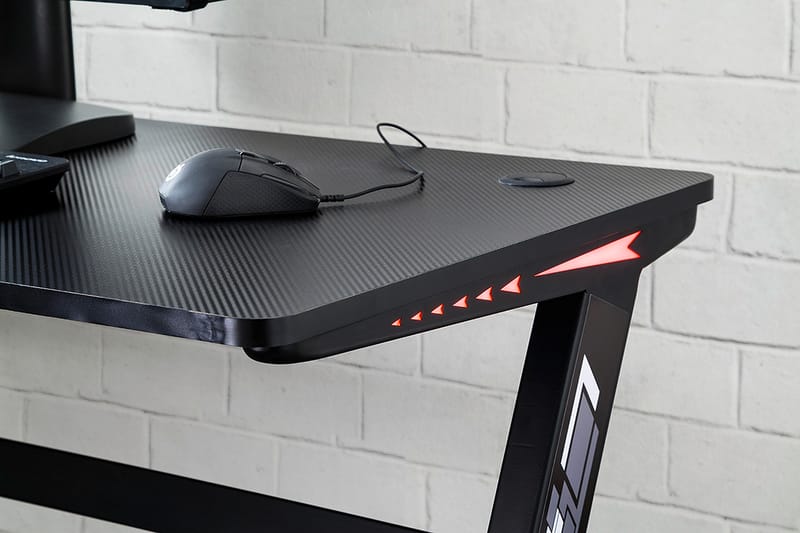 Gaming Skrivebord Banson Basic 5 120 cm - Svart - Skrivebord - Databord & PC bord