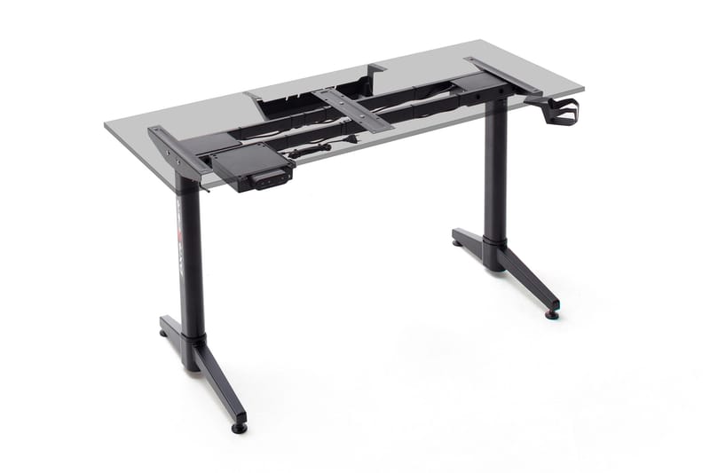 Gaming Skrivebord Ingleby 7 Hev - og Senkbart 140 cm T-Ramme - Svart - Skrivebord - Databord & PC bord - Hev og senkbart skrivebord