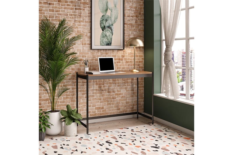 Genadi Skrivebord - Grå - Møbler - Bord - Kontorbord - Skrivebord