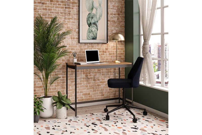 Genadi Skrivebord - Grå - Møbler - Bord - Kontorbord - Skrivebord