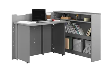 Grey - Møbler - Bord - Kontorbord - Skrivebord - Hjørneskrivebord