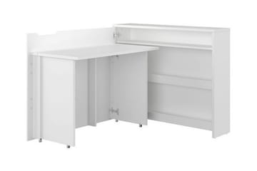 Grianan Skrivbord 136 cm White - Møbler - Bord - Kontorbord - Skrivebord - Hjørneskrivebord