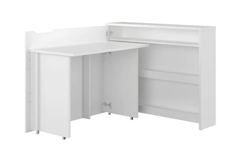 Grianan Skrivbord 136 cm White - Møbler - Bord - Kontorbord - Skrivebord - Hjørneskrivebord