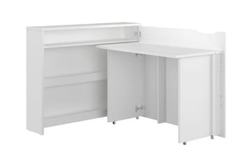 Grianan Skrivbord 136 cm White - Møbler - Bord - Kontorbord - Skrivebord - Hjørneskrivebord