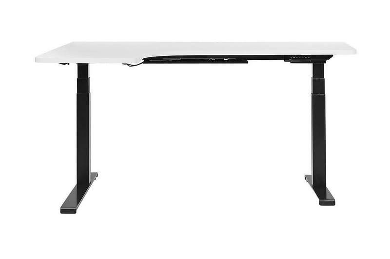 Hjørneskrivebord Hengrove 160 cm Venstre Elektriskt Justerba - Skrivebord - Databord & PC bord
