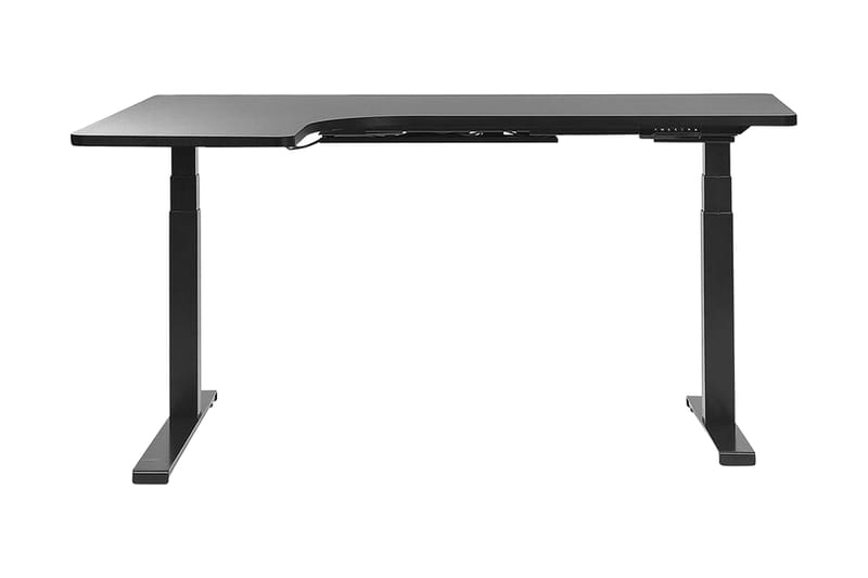 Hjørneskrivebord Hengrove 160 cm Venstre Elektrisk Justerbar - Hjørneskrivebord