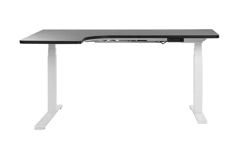 Hjørneskrivebord Hengrove 160 cm Venstre Elektrisk Justerbar - Hjørneskrivebord