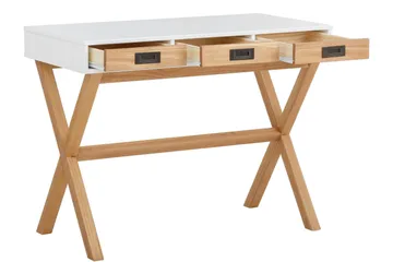 Homestead Skrivebord 100 cm - Hvit - Møbler - Bord - Kontorbord - Skrivebord