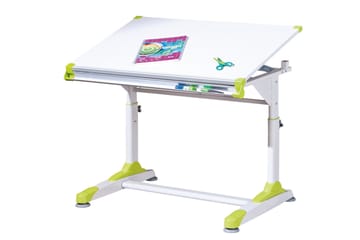 Ivar Skrivebord Barn - Hvit/Grønn/Rosa - Møbler - Bord - Kontorbord - Skrivebord